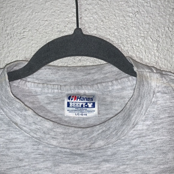 Vintage Hanes Beefy Husky’s 1992 ROSE BOWL T-Shirt SZ L NATIONAL CHAMPIONSHIP - Picture 2 of 12